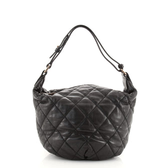 Chanel Cloudy Bundle Hobo Quilted Lambskin