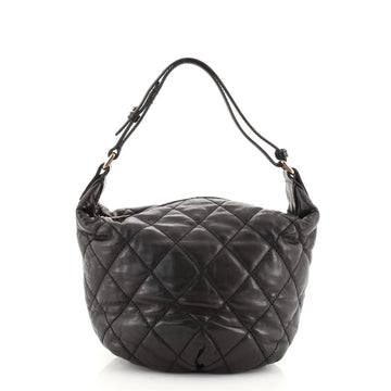 Chanel Cloudy Bundle Hobo Quilted Lambskin