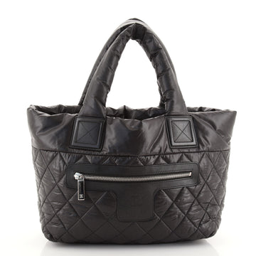Chanel Coco Cocoon Reversible Tote Quilted Nylon Small