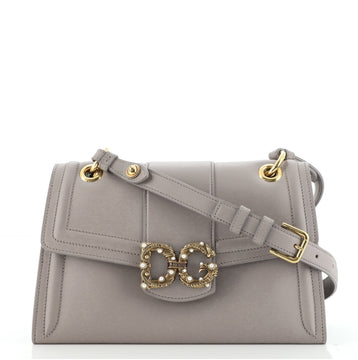 Dolce & Gabbana Amore Shoulder Bag Leather