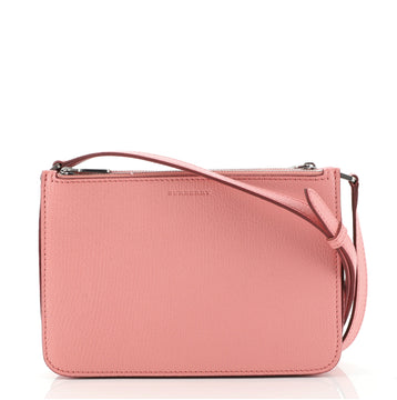 Burberry Penhurst Triple Zip Crossbody Leather Small