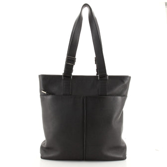 Christian Dior Homme Pocket Tote Leather Large