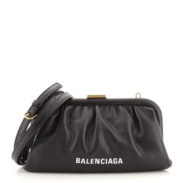 Balenciaga Cloud Clutch Leather. XS