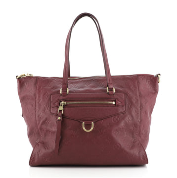 Louis Vuitton Lumineuse Handbag Monogram Empreinte Leather PM