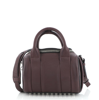 Alexander Wang Rockie Satchel Leather Mini
