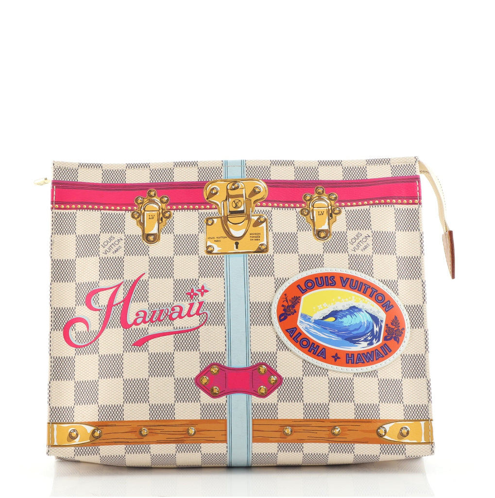 Louis Vuitton Toiletry Pouch Limited Edition Damier Summer Trunks