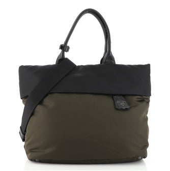Prada Convertible Double Tote Tessuto