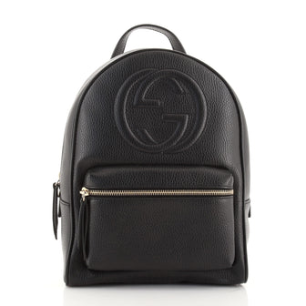 Gucci Soho Chain Backpack Leather