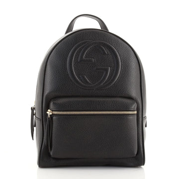 Gucci Soho Chain Backpack Leather