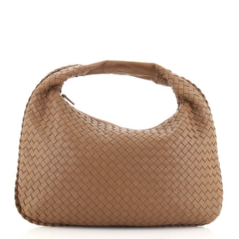 Bottega Veneta Veneta Hobo Intrecciato Nappa Medium