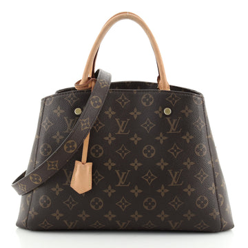 Louis Vuitton Montaigne Handbag Monogram Canvas MM