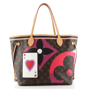 Louis Vuitton Neverfull NM Tote Limited Edition Game On Monogram Canvas MM