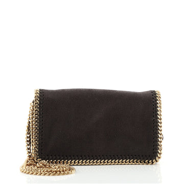 Stella McCartney Falabella Flap Crossbody Bag Shaggy Deer Mini