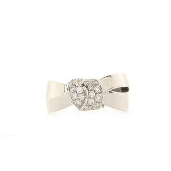 Chaumet Liens Seduction Ring 18K White Gold with Diamonds Large
