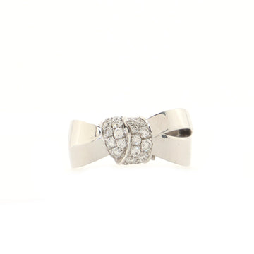 Chaumet Liens Seduction Ring 18K White Gold with Diamonds Large
