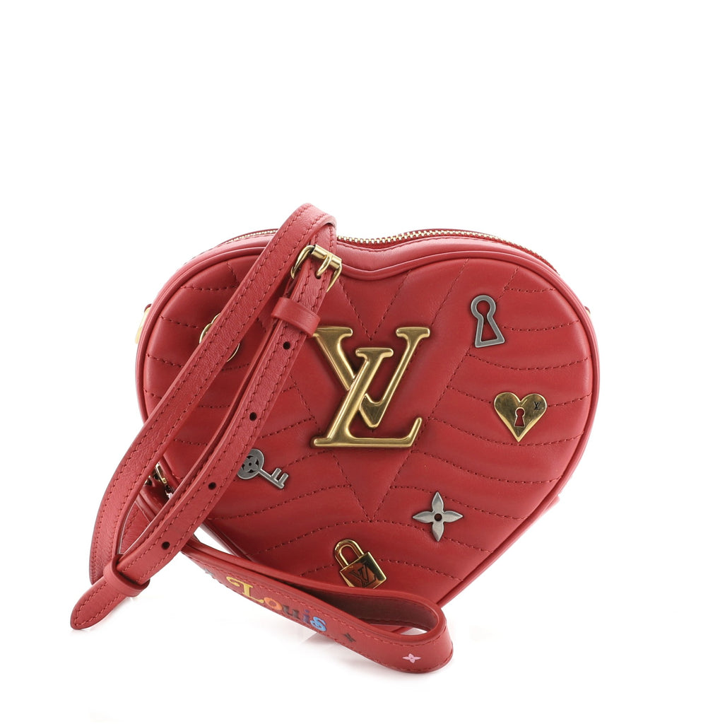 Louis Vuitton New Wave Heart Crossbody Bag Limited Edition Love