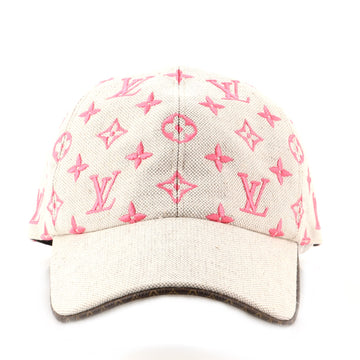 Louis Vuitton Starboard Baseball Cap Monogram Embroidered Canvas