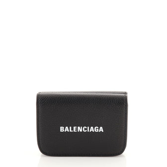 Balenciaga Everyday Trifold Wallet Leather Mini