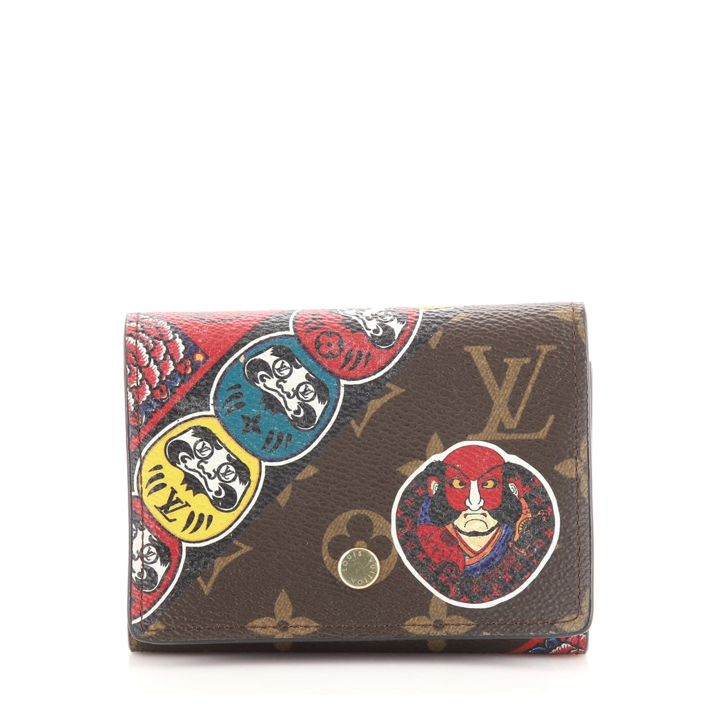Louis Vuitton NM Compact Victorine Wallet Limited Edition Kabuki Monogram  Canvas