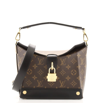 Louis Vuitton Bento Box Handbag Reverse Monogram Canvas EW