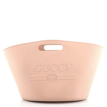 Gucci Logo Tote Rubber Large