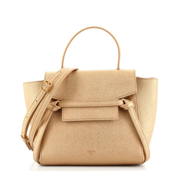 Celine Belt Bag Textured Leather Nano