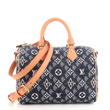 Louis Vuitton Speedy Bandouliere Bag Limited Edition Since 1854 Monogram Jacquard 25