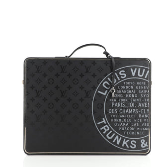 Trunks and Bags Briefcase Limited Edition Monogram Illusion Leather
