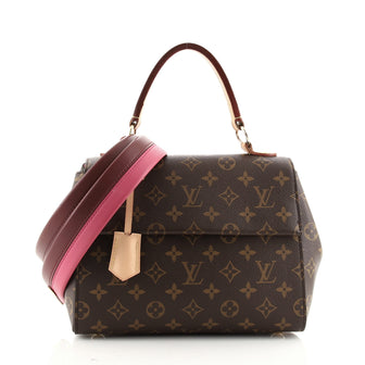 Louis Vuitton Cluny Top Handle Bag Monogram Canvas BB