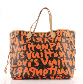 Louis Vuitton Neverfull Tote Limited Edition Monogram Graffiti GM