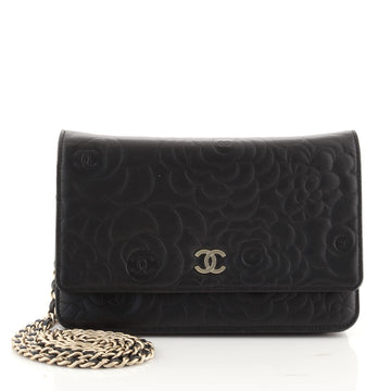 Chanel Wallet on Chain Camellia Lambskin