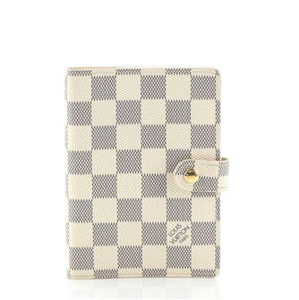 Louis Vuitton Ring Agenda Cover Damier PM