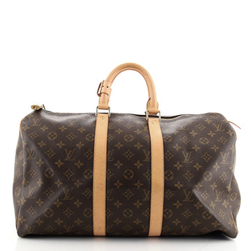 Louis Vuitton Keepall Bag Monogram Canvas 45