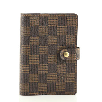 Louis Vuitton Ring Agenda Cover Damier PM