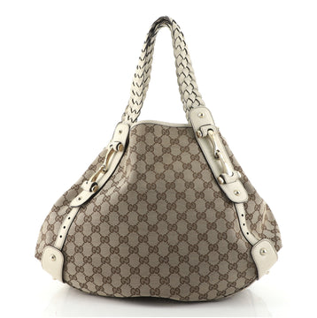 Gucci Pelham Shoulder Bag GG Canvas Medium