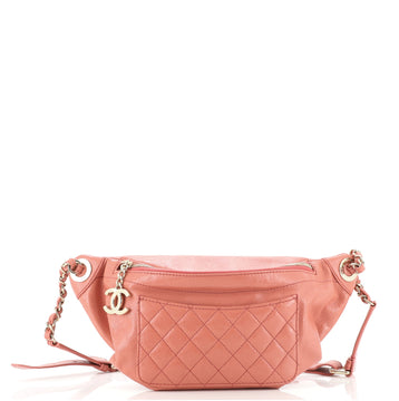 Chanel Bi Classic Waist Bag Quilted Lambskin
