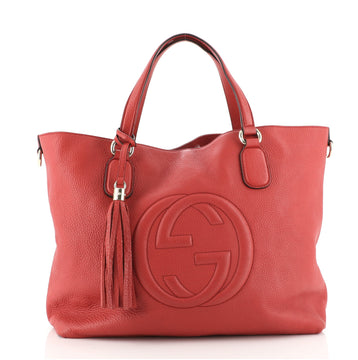 Gucci Soho Working Tote Leather Medium