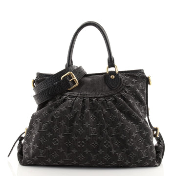 Louis Vuitton Neo Cabby Handbag Denim GM