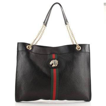Gucci Rajah Chain Tote Leather Large
