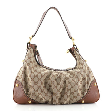 Gucci Jockey Hobo GG Canvas Medium