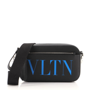 Valentino VLTN Zip Crossbody Bag Printed Leather