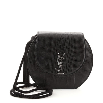 Saint Laurent Demi Lune Minaudiere Bag Snakeskin