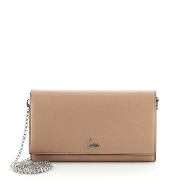 Christian Louboutin Boudoir Chain Wallet Leather
