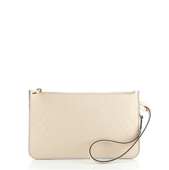 Louis Vuitton Neverfull Pochette Monogram Empreinte Giant Large