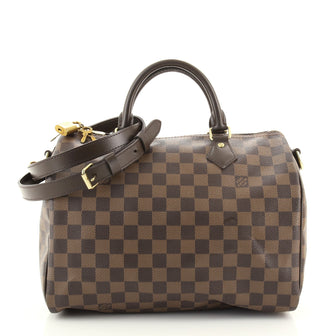 Louis Vuitton Speedy Bandouliere Bag Damier 30