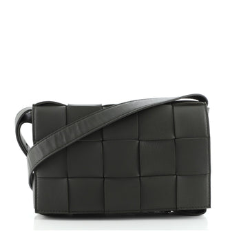 Bottega Veneta Cassette Crossbody Bag Maxi Intrecciato Leather