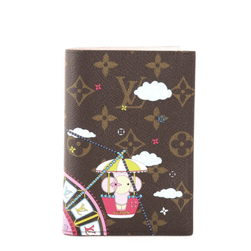 Louis Vuitton Passport Cover Limited Edition Vivienne Xmas Monogram Canvas