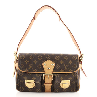 Louis Vuitton Hudson Handbag Monogram Canvas PM