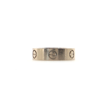 Cartier Love Band Ring 18K White Gold