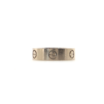 Cartier Love Band Ring 18K White Gold